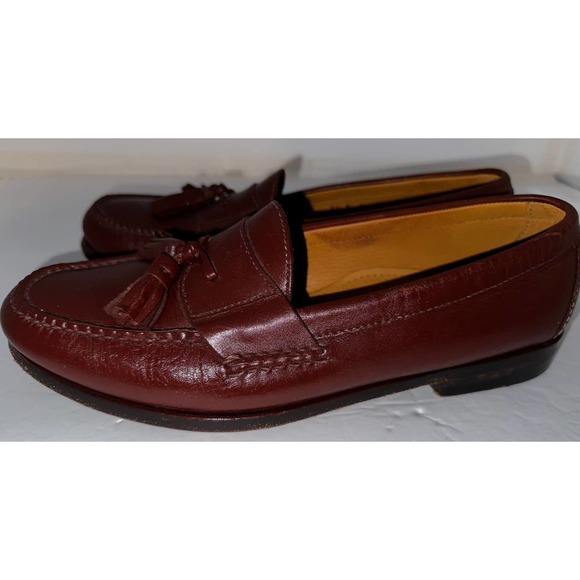Cole Hahn Mens Brown Tassel Loafers size 8.5M‎ - Picture 3 of 8